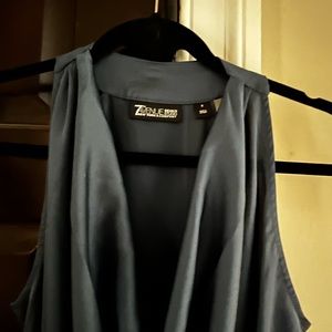 NY&CO BUNDLE OF 2 (1 NWT & 1 NWOT) S sleeveless tops, midnight and slate blue